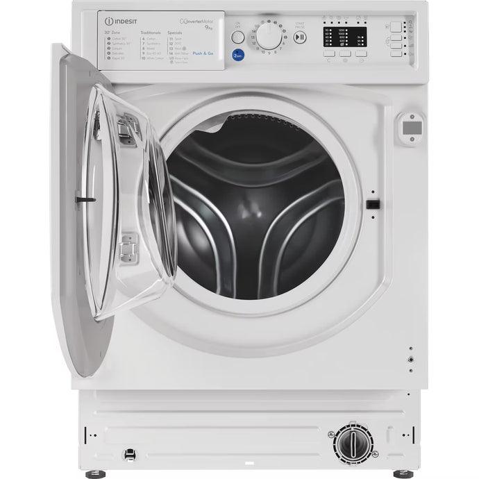Indesit Built In Front Loading Washing Machine | 9kg | BIWMIL91485UK