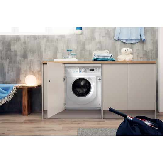 Indesit Built In Front Loading Washing Machine | 7kg  | BIWMIL71252UKN