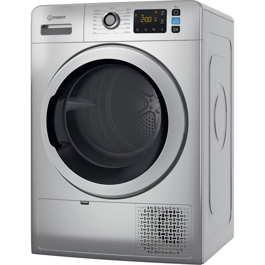 Indesit Heat Pump Tumble Dryer | Freestanding | 9kg | Silver | YTM1192SSXUK