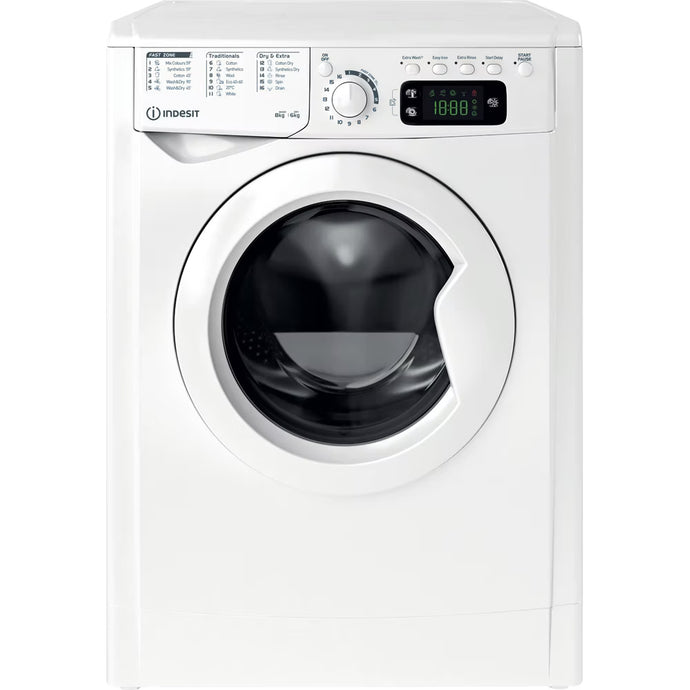 Indesit 8/6kg Washer Dryer | White | EWDE861483W