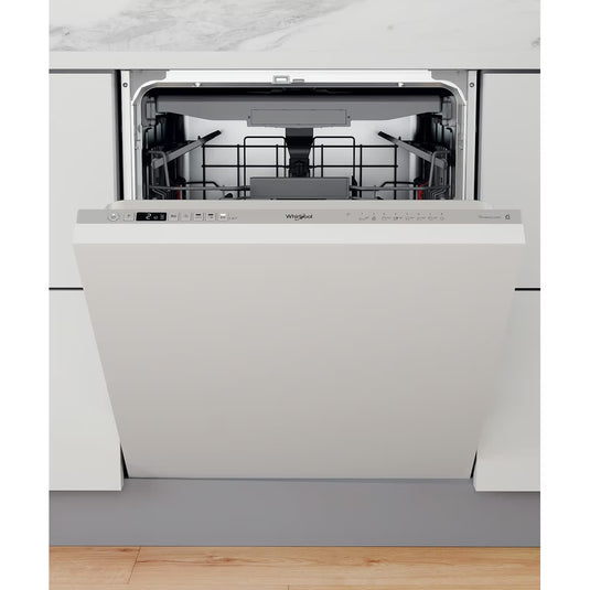 Whirlpool Freestanding Full Size Dishwasher | Stainless Steel | 14 Place Settings | D Rated | WIC3C33PFEUK