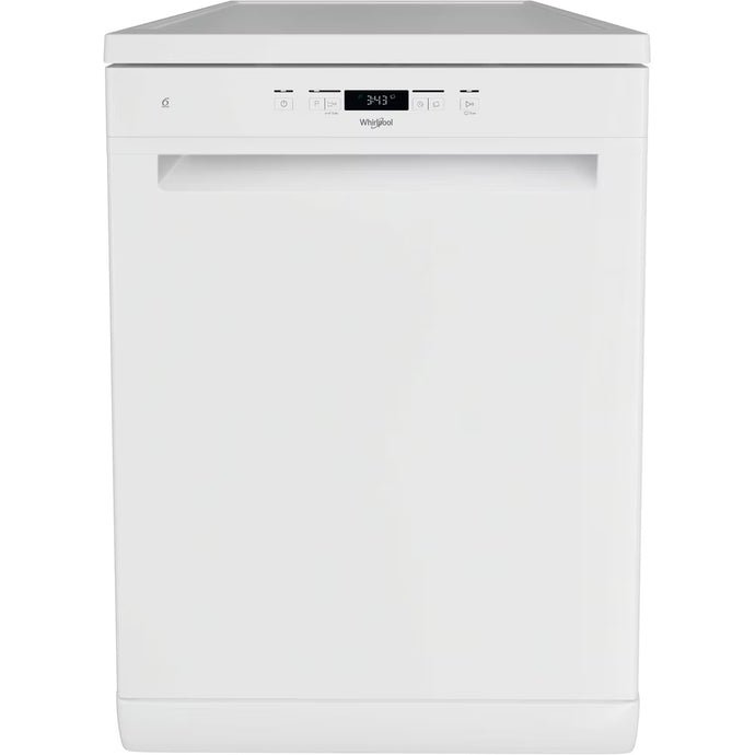 Whirlpool Freestanding Full Size Dishwasher | White | 14 Place Setting | E Rated | W2FHD626UK