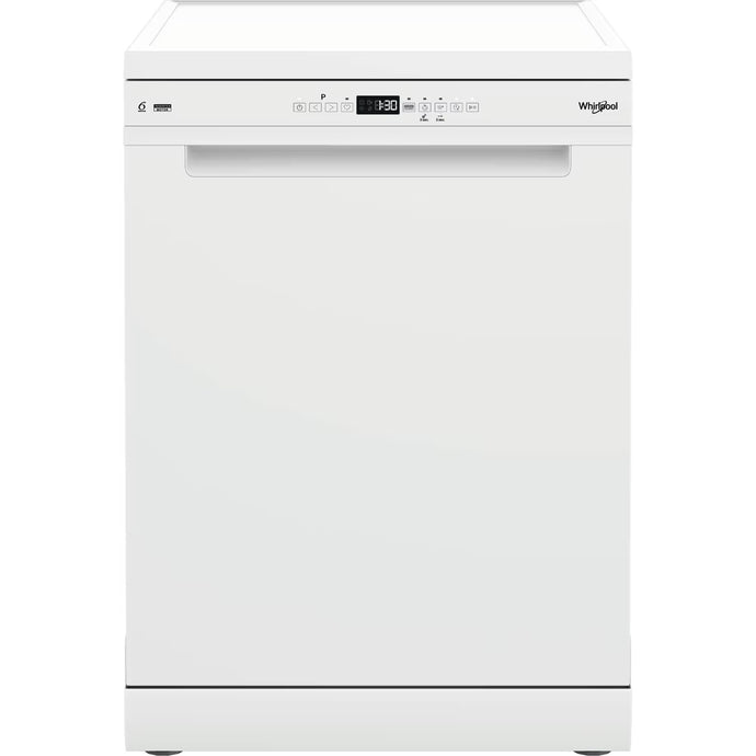 Whirlpool Full Size Maxispace Dishwasher | White | 15 Place Settings | D Rated | W7FHP33UK