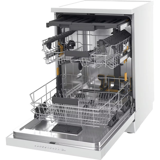 Whirlpool Full Size Maxispace Dishwasher | White | 15 Place Settings | D Rated | W7FHP33UK