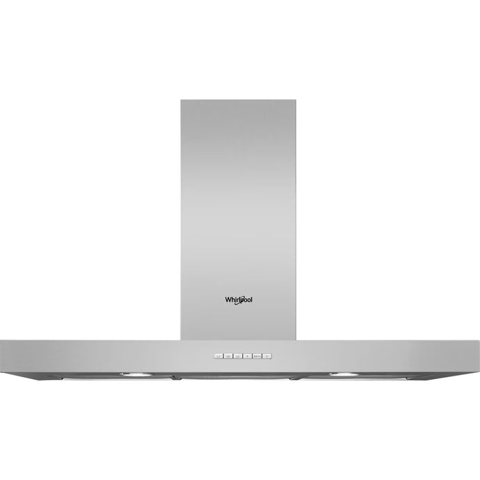 Whirlpool 90cm T-box Hood | Button Control | Stainless Steel with Zenmode | 53/ 69 Db | WHBS93FLEX