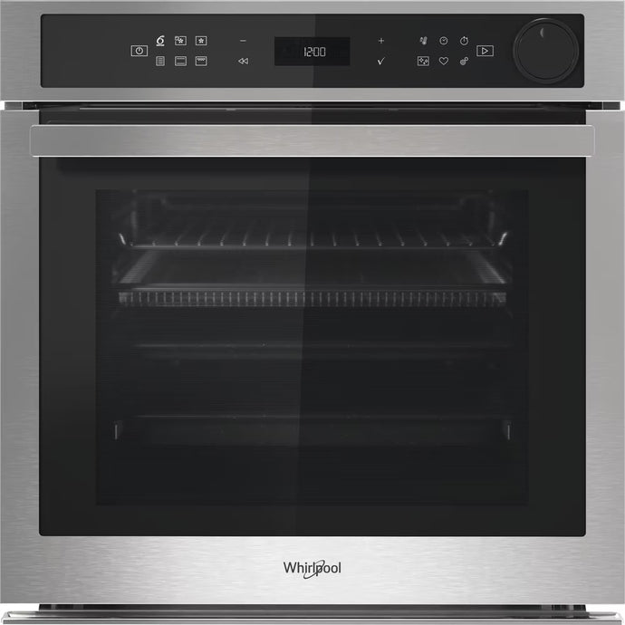 Whirlpool Steam | Single Oven | 73l | Touch Control | Stainless Steel with 6th Sense | Airfry and Acive Steam | AKZ9S8271IX