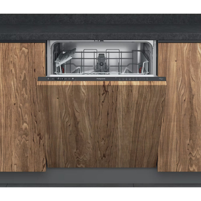 Hotpoint Built-in Dishwasher | Black | 14 Place Setting | H2IHD526BUK