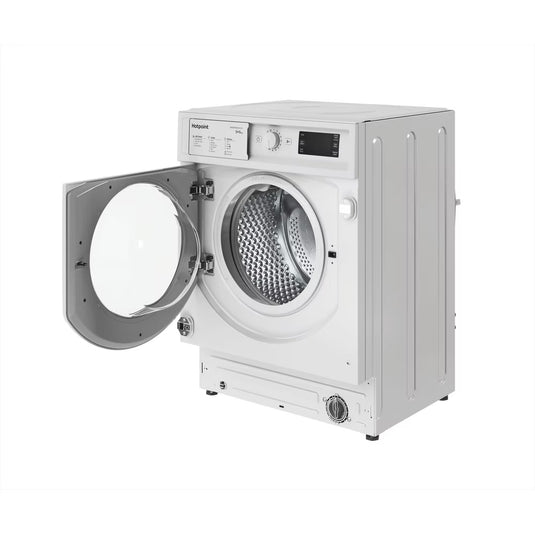 Hotpoint Integrated Washer Dryer | 9kg Wash | 6kg Dry | 1400 Spin | Anti-Stain | Steam Refresh| BIWDHG961485