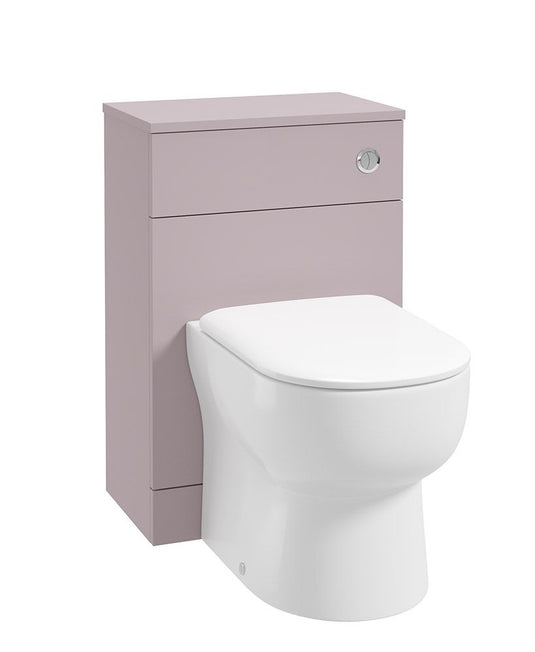 Sonas Scandinavian Back To Wall Wc Unit pink