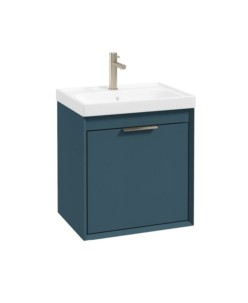 Załaduj obraz do przeglądarki galerii, Sonas Fjord Blue vanity unit Brushed Nickel Handle 
