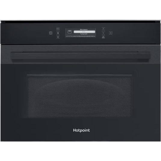 Hotpoint Class 9 Built-in Combi Microwave | 40L | Black Steel | MP996BMH