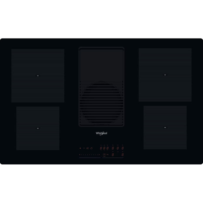 Whirlpool Vented Glass-ceramic Induction Hob | Filter Kit Included | Black | 83cm | WVH92KFKIT1