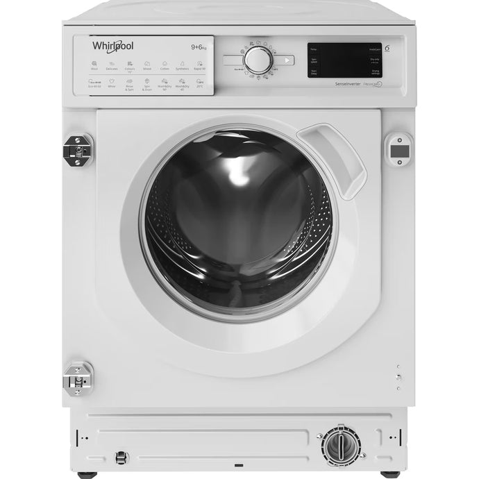 Whirlpool Freshcare Built-in Washer Dryer | White | 9+6kg | 1400rpm | D Rated | BIWDWG961485