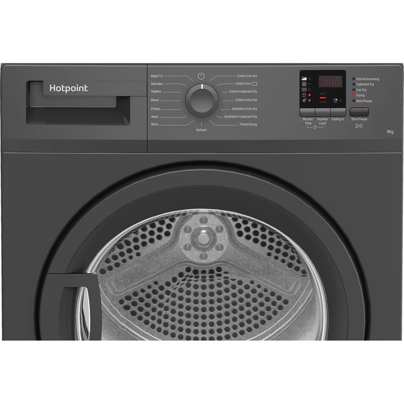 Load image into Gallery viewer, Hotpoint 9kg Condenser Tumble Dryer Anthracite 15 Cycles | CHDC92GGGDUK
