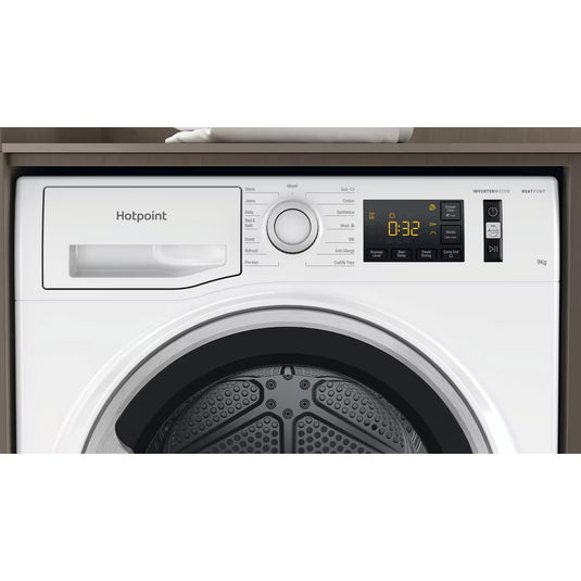 Hotpoint Heat Pump Tumble Dryer | A++ Energy | Sensor Drying | White | NTSM1192SKUK
