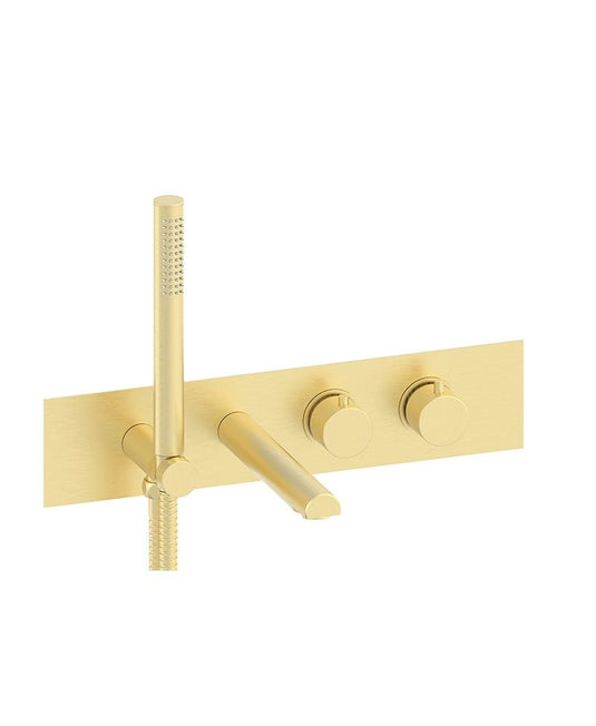 HAKK Concealed Bath Shower Mixer Gold