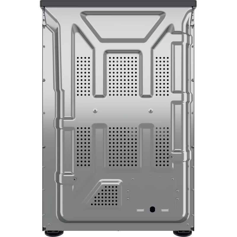 Load image into Gallery viewer, Indesit Electric Double Oven Cooker | Fan Oven | Black with Click&amp;clean  | ID67V9KMBUK
