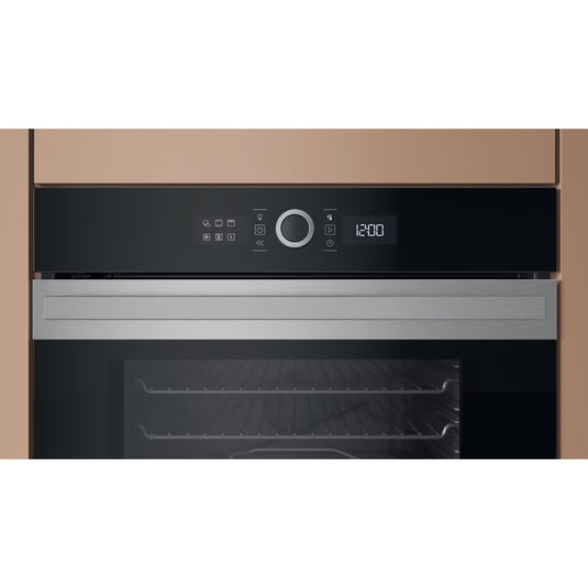 Hotpoint Class 5 Single Fan Oven | Dual Clean (Pyro & Hydro) | 73L | A+ | Stainless Steel | HOI5S8PM0XUK