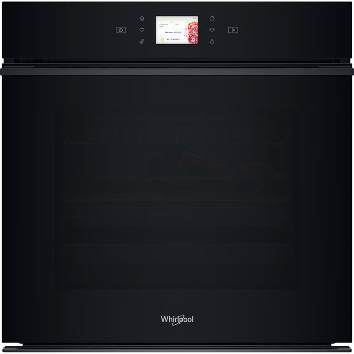 Whirlpool W9 Built In Electric Pyrolytic Single Oven | 73L | Black | WOI98FPT2SBA