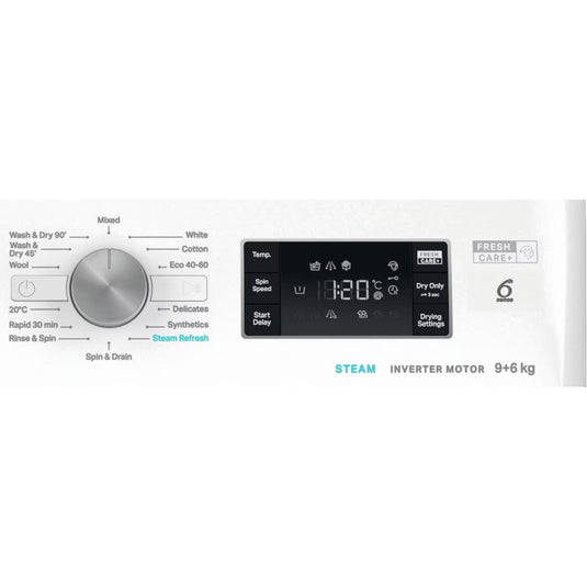Whirlpool Washer Dryer | 9kg | FFWDB964489WVUK