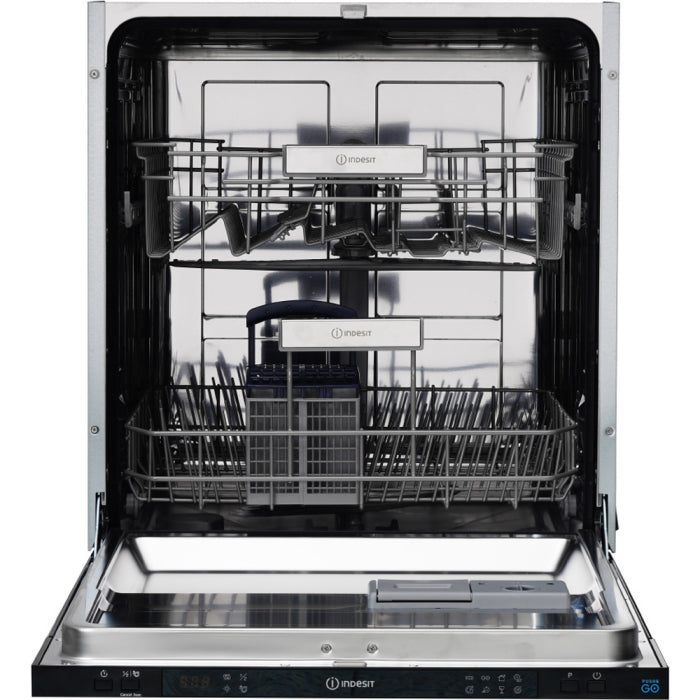 Załaduj obraz do przeglądarki galerii, Indesit Integrated Dishwasher 13 Place | 11L | Black | IN2IE13CNO8UK
