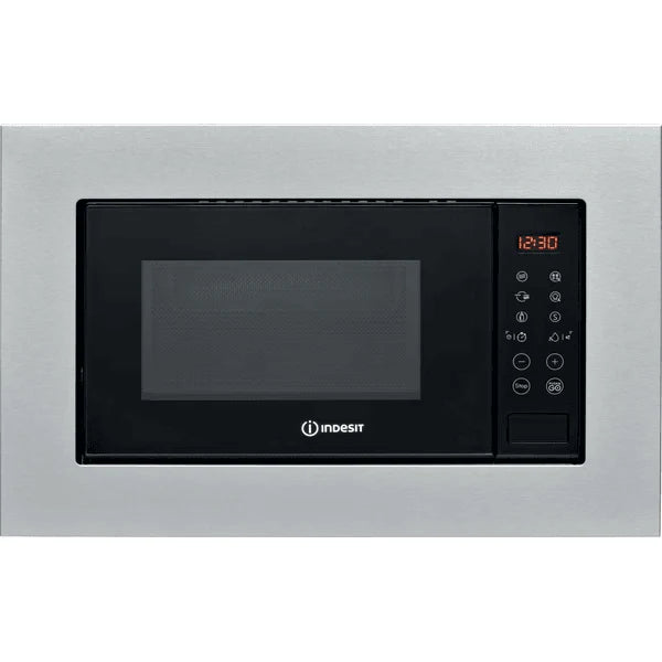 Indesit 20L Integrated Microwave - Stainless Steel | MWI 120 GX UK