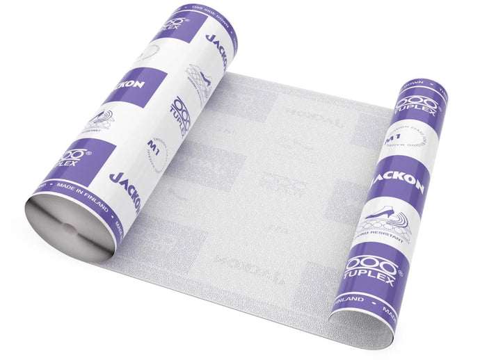tuplex acoustic and moisture protect underlay, 3mm thick for 10m2