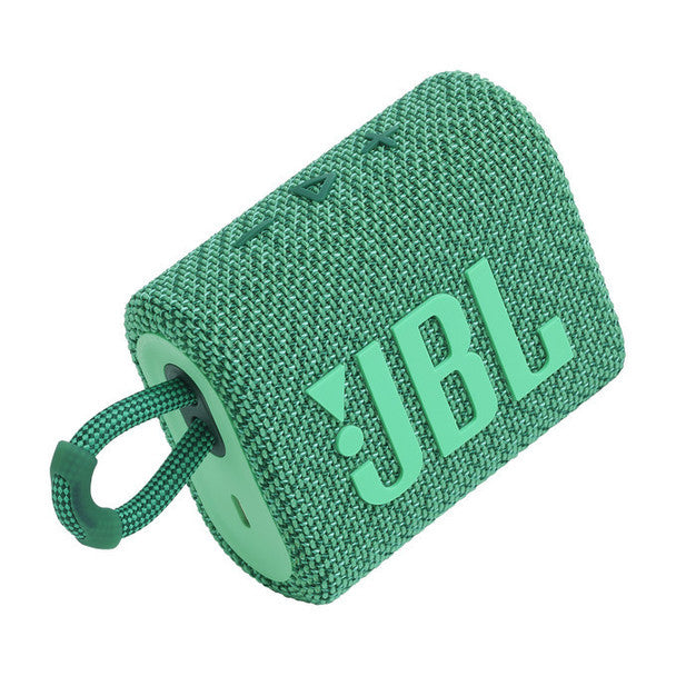 JBL Go 3 Green Portable Bluetooth Speaker | Green | JBLGO3ECOGRN