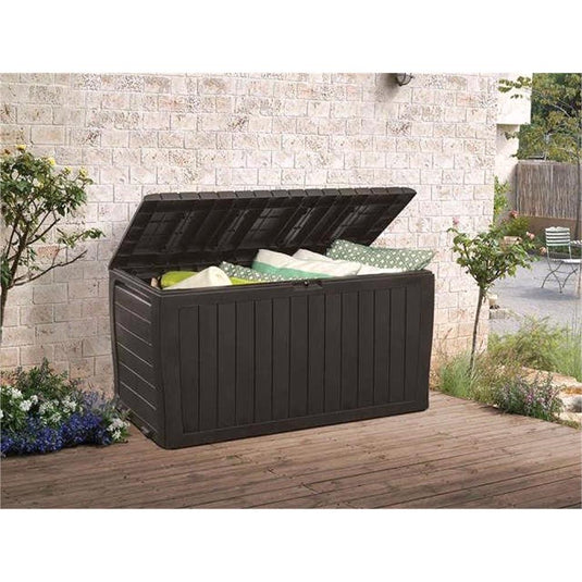 Keter Marvel Plus Garden Storage Box Grey | 270LTR | 300870