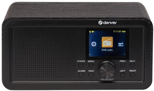 Denver Internet Radio with Bluetooth & Clock & Alarm Fuction | DIR-200