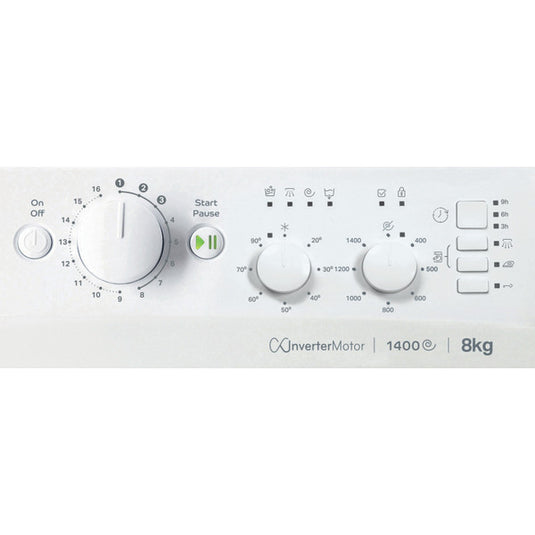 Indesit My Time Washing Machine | White | 8kg | 1400rpm | MTWC 81495 W UK
