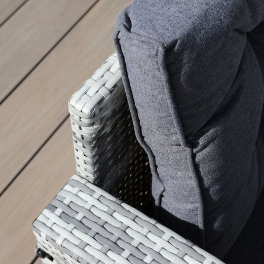 dark grey back cushion 