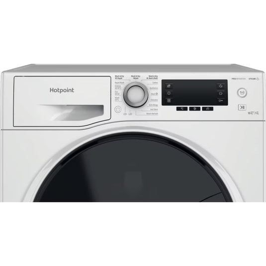 Hotpoint Washer Dryer | 10kg/ 7kg | 1400 rpm | White | NDD 10748 DA UK