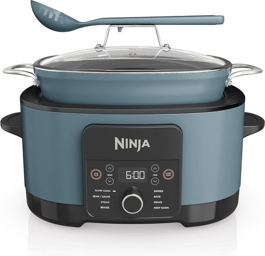 Ninja Foodi Possible Cooker 8-in-1 Slow Cooker | Sea Salt Grey | MC1001UK