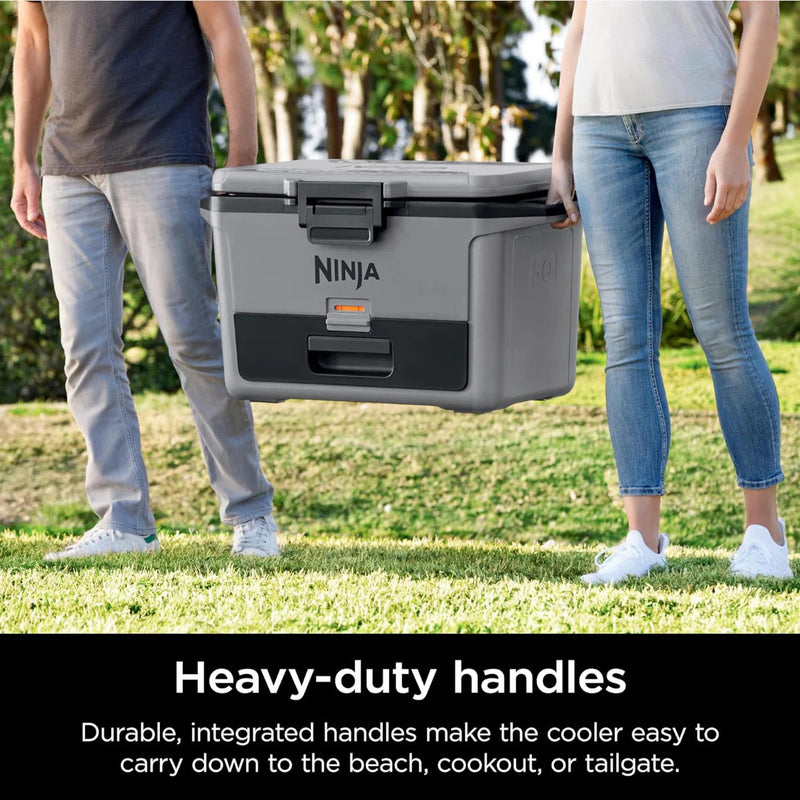 Завантажте зображення в засіб перегляду галереї, Ninja FrostVault Hard Cooler with Dry Zone | 47L | Slate Grey | FB151UKGY
