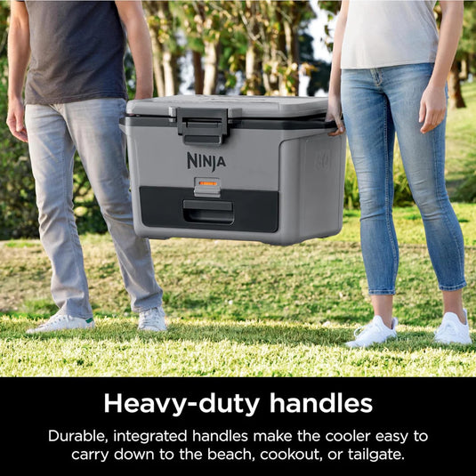 Ninja FrostVault Hard Cooler with Dry Zone | 47L | Slate Grey | FB151UKGY