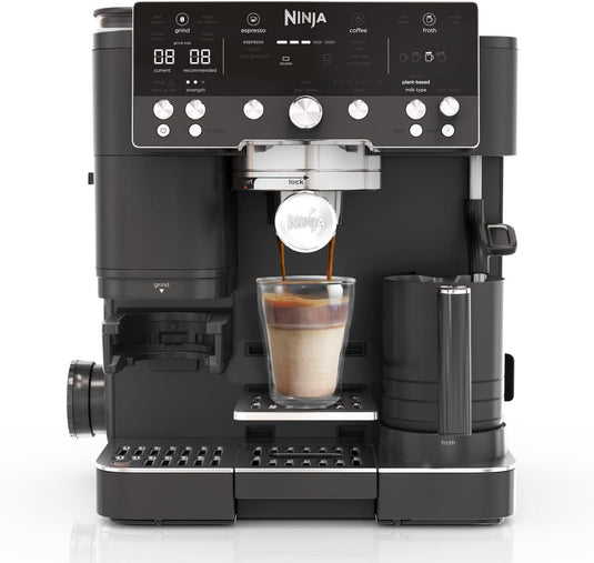 NINJA Luxe Cafe Premier Espresso Machine Black| ES601UKBK