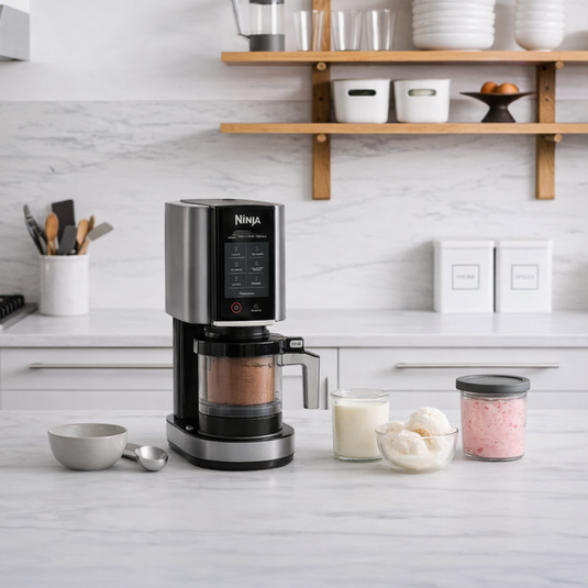 Ninja Ice Cream Maker Dessert Tubs with Coloured Lids (Set of 4) | XSKPNTLID4EUK