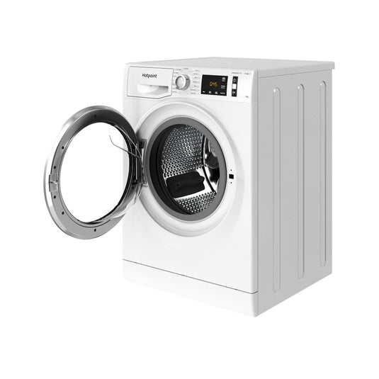 Hotpoint ActiveCare Washing Machine | White | 10kg | 1400RPM | A-20% Rated | NM11 1048 WC A UK
