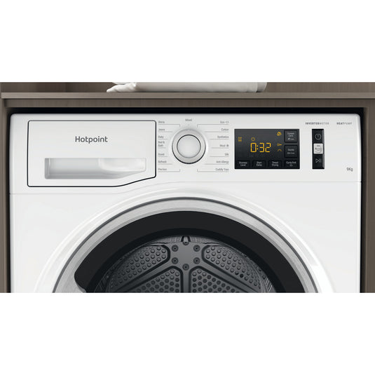 Hotpoint ActiveCare Heat Pump Tumble Dryer | White | 9kg | A++ Rated | NTS M11 92SK UK