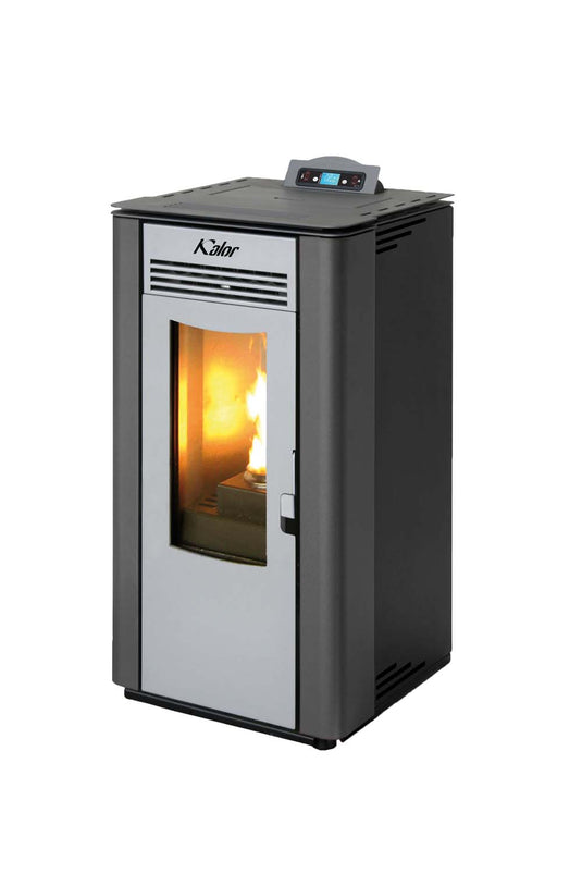 Kalor Lara 12 Wood Pellet Stove | Black | 12kw