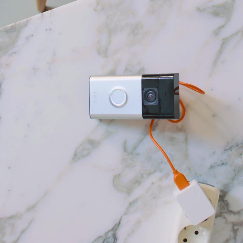 Завантажте зображення в засіб перегляду галереї, Ring Video Doorbell (2nd Gen) | Satin Nickel | 8VRDP7-0EU0
