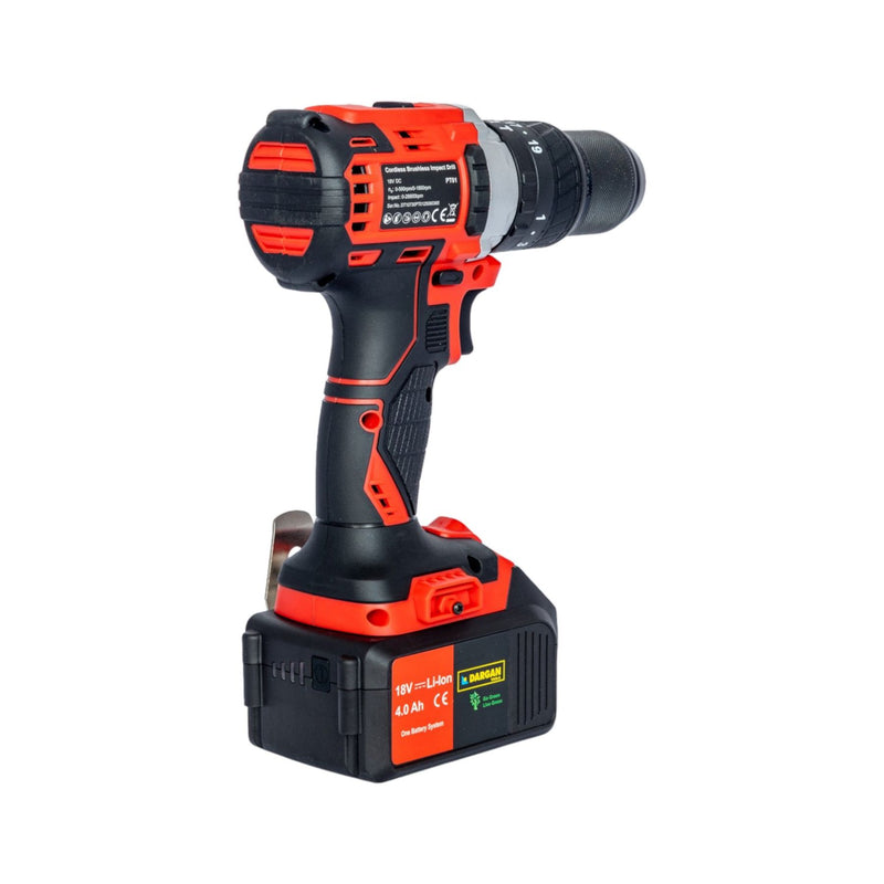 Załaduj obraz do przeglądarki galerii, Dargan 18V Cordless Brushless Impact Drill | Body Only | PT01
