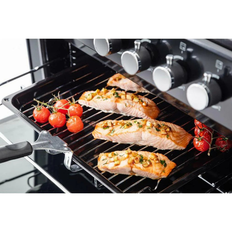 Załaduj obraz do przeglądarki galerii, Rangemaster Classic 60cm | Dual Fuel | Cream &amp; Chrome | 128090 | CLA60DFFCR/C
