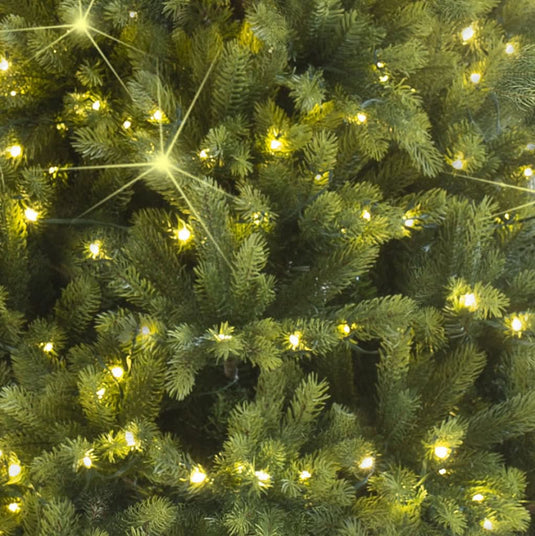7ft Prelit Real Feel Scandi Artificial Christmas Tree - Elite Ed 2.1m