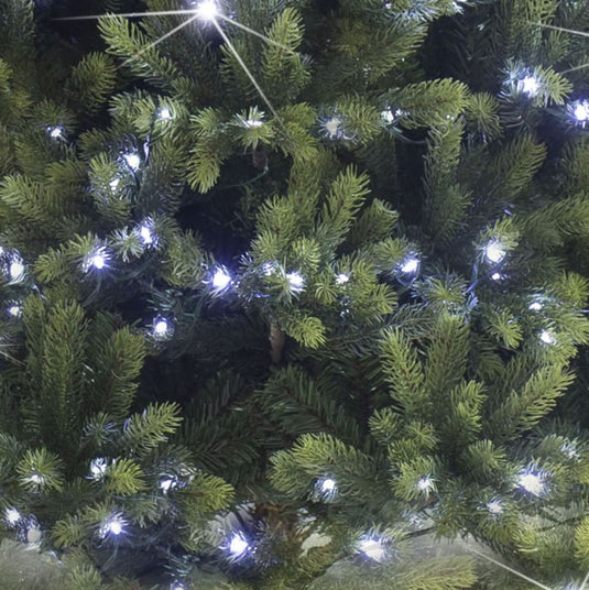 7ft Prelit Real Feel Scandi Artificial Christmas Tree - Elite Ed 2.1m