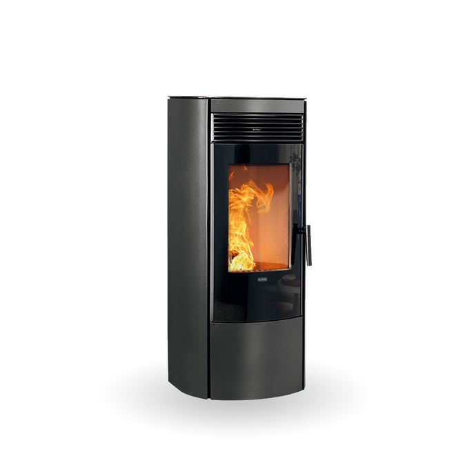 klover rea 100 wood pellet stove in pearl, 10.3kw