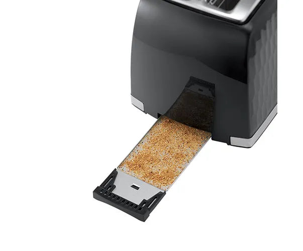 Załaduj obraz do przeglądarki galerii, Russell Hobbs Honeycomb 2 Slice Toaster - Black | 26061R/H

