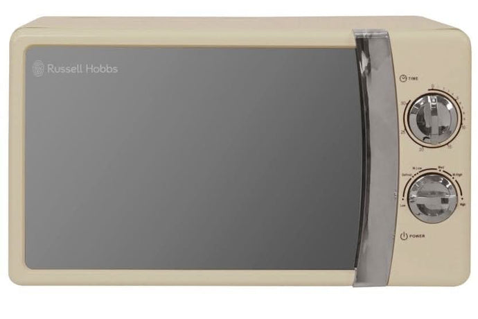 russell hobbs microwave in cream