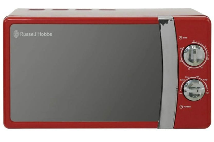 russell hobbs microwave in red